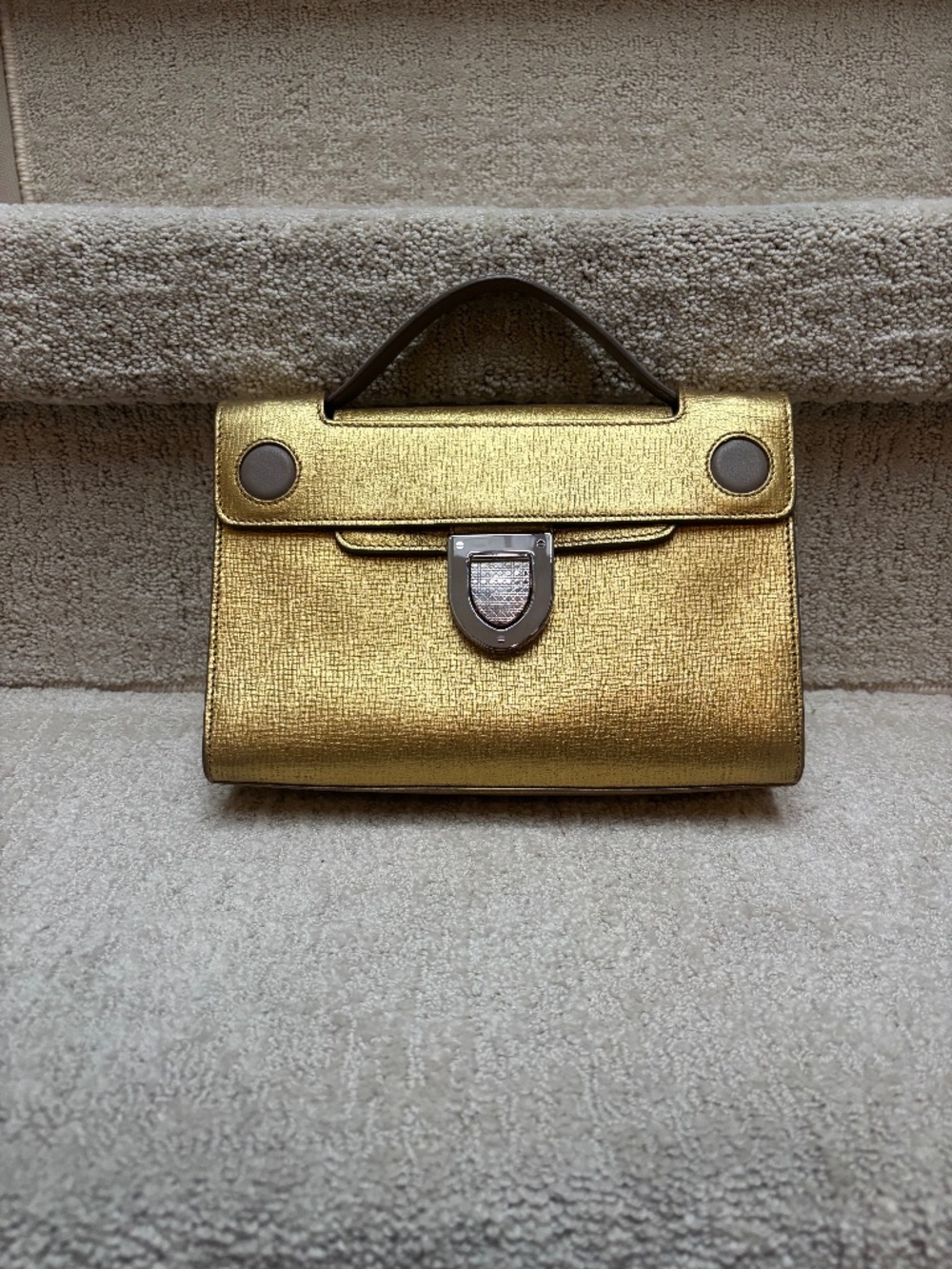 Christian Dior Diorever Leather Handbag Pre-Owned